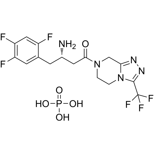 (S)-Sitagliptin phosphate ((S)-MK-0431 phosphate) 823817-58-9